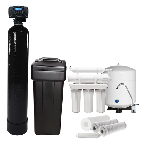 Water Softener + Reverse Osmosis + Alkaline Water System